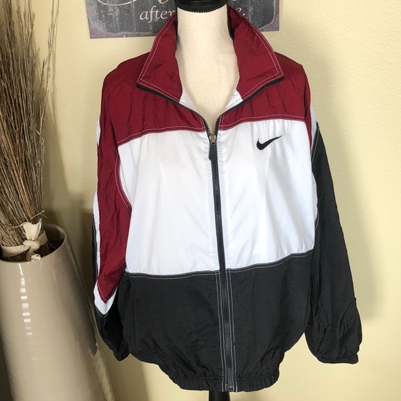 maroon nike jacket